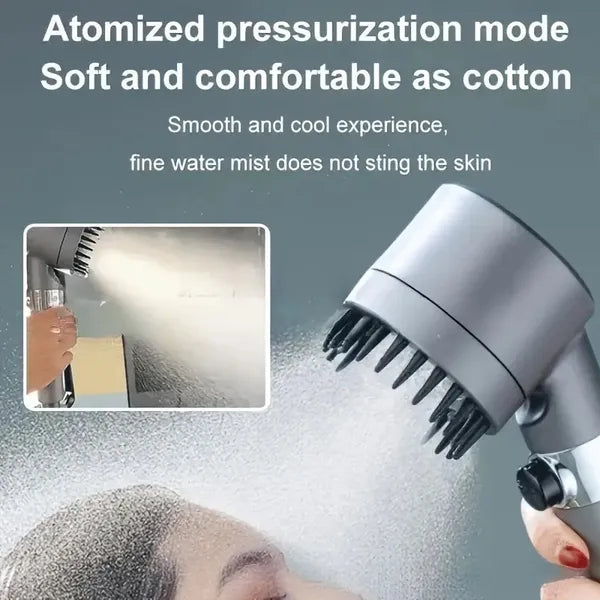 Rivela atomized mist mode - soft, fine spray