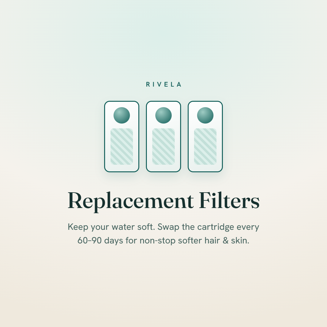 Rivela Replacement Filters - 6-Pack (1-Year Supply)